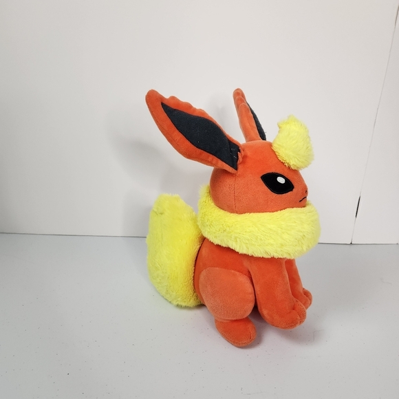 Vintage Flareon Pokemon Plush 3rd Round 1997 Nintendo Tag - Picture 3 of 9